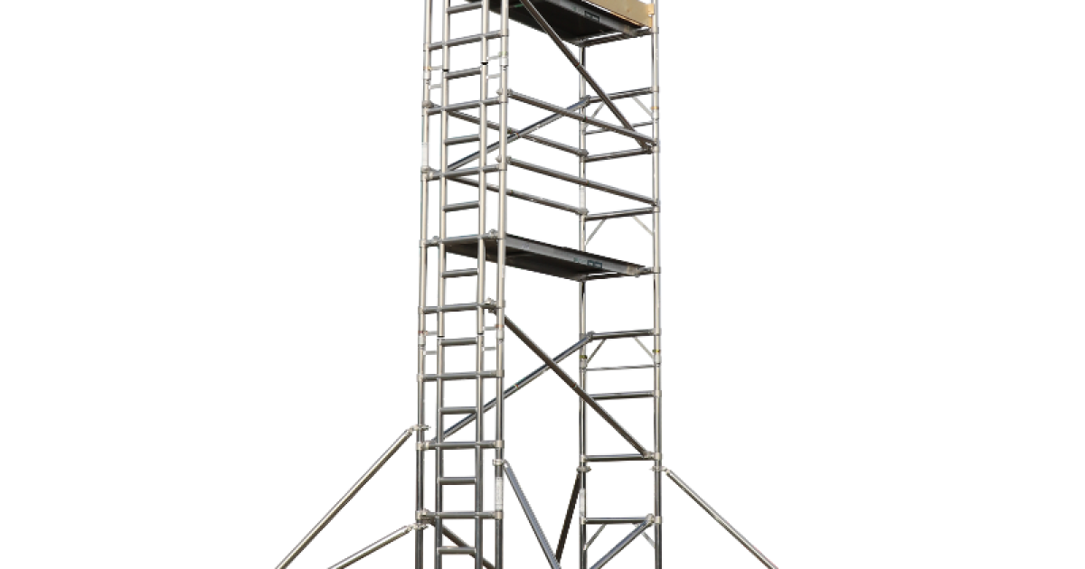 2.34m - 2.81m Alloy Tower | Balloo Hire