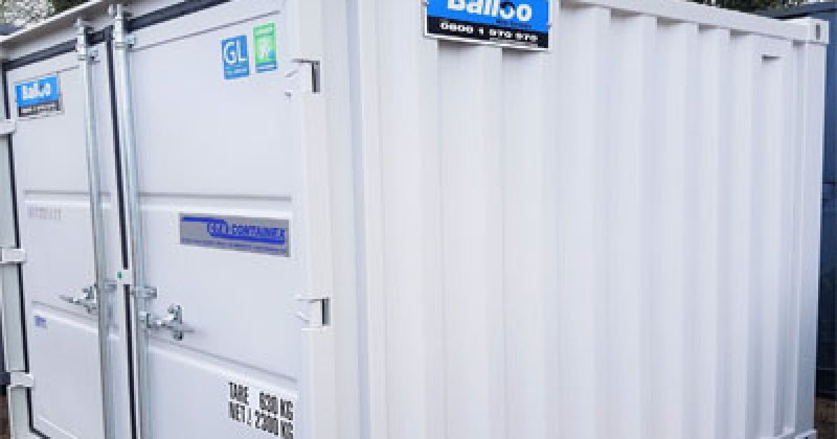 Container 7.8l 7ft x 8ft Anti Vandal Storage Container with Electrics | Balloo Hire
