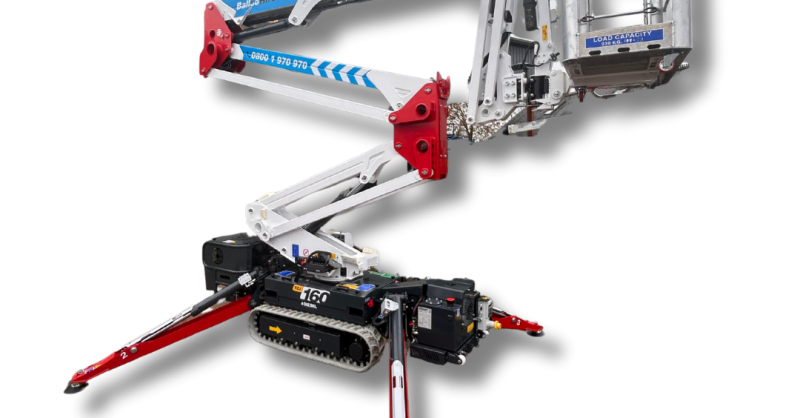 16m TZJ160 Diesel Spider Boom Lift | Balloo Hire